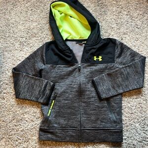 Boys Under Armour Zip up lightweight jacket size 7